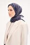 Velora Scarf Watercolor Pattern Purple Blue 90X90 - 4
