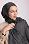 شال فاها سفاري منقوش ذو وجهين - رمادي غامق - 4