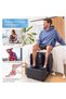 CF-5001 2-in-1 Foot & Lag Massager Ottoman with Heat, Shiatsu Foot and Calf Massager with Heat - 4