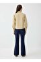 Lycra High Waist Denim Trousers - Navy Blue - - 6