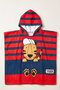 Boy's Poncho Towel 2-8 Years (Beach+Pool+Bathroom) 12646N - 3