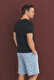 100% Cotton Pajama Set Shorts - 2