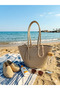 Daily Vacation Straw Beach Bag Women's Shoulder Bag - 2