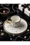 Single-Person Bagged Luxury Turkish Coffee Cup with Figure Detail – Premium Design with Gold Handle (90 ml) - 5