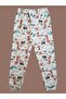 Short-Sleeved Patterned Kids Pajama Set #printedkidspajamas #giraffepatternpajamas #laundrygarden - 3