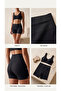 Laser Cut Anti-Slip Silicone Texture Boxer Corset - 2