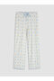 V-Neck Printed Maternity Pajama Set - 2
