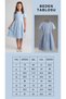 Girls' Embroidered Short Sleeve Dress, Belted Cotton Dress, 7-14 Years - 2