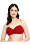 Women's Teens Girls Bra Strapless Cotton Lycra Stretch Seamless Medium Coverage Soft Padded Wire-Free Removable Straps