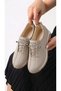 Bonjour 0722 Beige Full Orthopedic Comfortable Daily Women's Shoes - 4