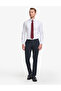 White Slim Fit Dobby Long Sleeve Shirt 50325354-Vr013 - 4
