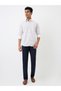 Men White All-Over Print Slim Fit Shirt - 5