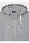 Gray Cotton Blend Men Premium Sweatshirt - 3