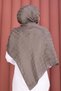 Geometric Pattern Jacquard Shawl Series Smoked - 3