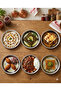 No4 stainless steel 19.5cm x 3.6cm medium size food serving and preparation plate - 3