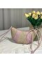 Croissant Style Straw Bag Hand and Shoulder Bag - 2