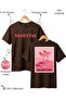 Pink Martini Concept Front and Back Printed Unisex 100% Cotton Regular Fit T-Shirt