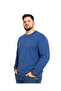 Men's Large Size Marine Two-Thread Crew Neck Sweatshirt 3Xl-4Xl-5Xl-6Xl-7Xl-8Xl - 2