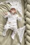 Natural Modal Cotton Newborn Baby Booties Bottom L Forest