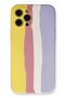Ilkeshop New iPhone 12 Pro Max Case Ebruli Launch Silicone (201128) - Yellow-Mi