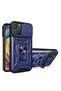 Ilkeshop New iPhone 16 Pro Max Case Pars Lens Ring Silicone (204504) - Navy Blue