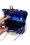 Sequined and Stylishly Decorated Children's Sweater Bag Si Shoulder Bag Wedding Feast Bag Si - 2