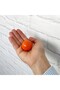 15 Pcs Hard Plastic Knob Round Ball Orange Cabinet Furniture Kitchen Cupboard Drawer Handle Knob Handle - 4