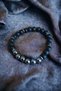 Hematite Stone Onyx Stone Bracelet Original Natural Stone Bracelet Onyx Stone Hematite Stone Bracelet - 4