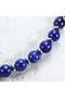Navy Blue Lapis Lazuli Hematite Natural Stone Necklace - 2