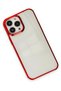Ilkeshop New iPhone 13 Pro Max Case Element Silicone (114144) - Red - 3