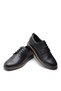 Large Size Men's Shoes Large Size Leather Men's Shoes Ag4296-2 Black Wide Fit Comfortable to Wear - 4
