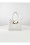 Mini Belt Detailed Long Strap Women's Hand and Crossbody Bag En 20 Boy 15 cm