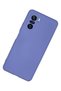 Ilkeshop New Poco F3 Case Nano Inside Velvet Silicone (131243) - Lilac - 2