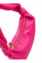 Women's Soft Leather Drawstring Detailed Zippered Shoulder Bag Daily Use Hand and Shoulder Bag - 3