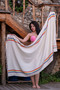 Rainbow Patterned Peshtemal Beach Towel, 100% Cotton Turkish Towel, Oeko-Tex Certified, Lightweight and Quick-Drying Pestemal - 5
