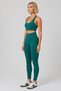 Women's High Waist Gathering Detailed Stitching Sports Leggings Set – Fitness Yoga Pilates Activewear - 4