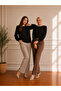 Women's Black Comfortable Fit Blouse Long Sleeve Stylish Daily and Office Combination - 4