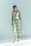 Poplin halterneck dress