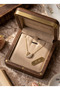 316L Steel Chain Gold Color Zircon Stone Swan Model Necklace - 4