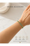 Women's Zircon Stone Stainless Steel Bracelet - 2
