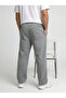 Men's 2-Pack Ribbed Wide-Leg Baggy Sweatpants with Back Pockets, Comfortable Fit - 4