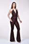 Accessory Detailed Spanish Jumpsuit - Brown