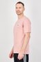 Men Relaxed Fit Short Sleeve Outdoor T-Shirt, Blush Pink - 2