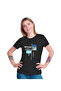 Unisex Printed Design T-Shirt (Happy Planet)| For Couple | Round Neck Regular Fit T-shirt - 4
