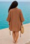 Plus Size Muslin Beach Kimono - 2