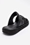 Men's Strappy Slippers Real Leather Dc 1105 Black - 3