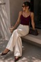 Lace Detailed Rope Strap Athlete Flexible Fit Women's Crop Blouse My3535 - 2
