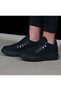 Women's Sport Casual Suede Shoes Black Color - 2
