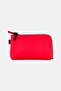Women Brand Logo Purse, Red