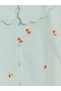 Vizyon New Season Baby Collar Floral Girl's Shirt - 4